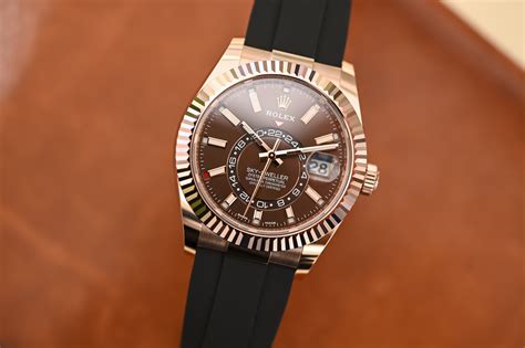 rolex oyster sky dweller price|rolex sky dweller gold watch.